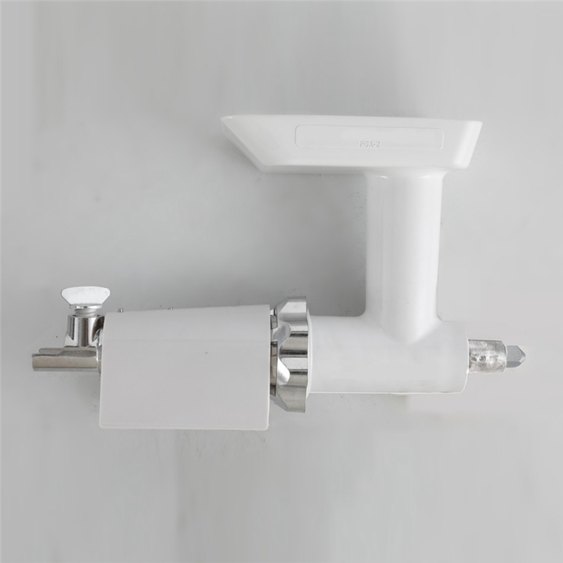 Meat Grinder Attachment - เครื่องบดเนื้อสำหรับเครื่องผสม KitchenAid FGA ที่กรองคั้นน้ำผลไม้มะเขือเทศเพลาตัวกรองเพลาสกรูอุปกรณ์เสริมแผ่นกั้น