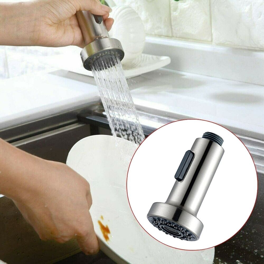 Kitchen Appliances White - อะไหล่ทดแทนก๊อกน้ำแบบผสมในครัวก๊อกน้ำแบบดึงออกหัวฝักบัวสเปรย์