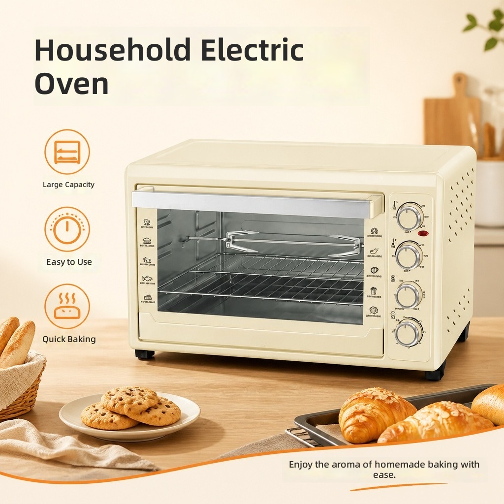 Kitchen Appliances Gift Ideas - เตาอบไฟฟ้า 60 ลิตร, เครื่องอบขนม 4 ชั้น,