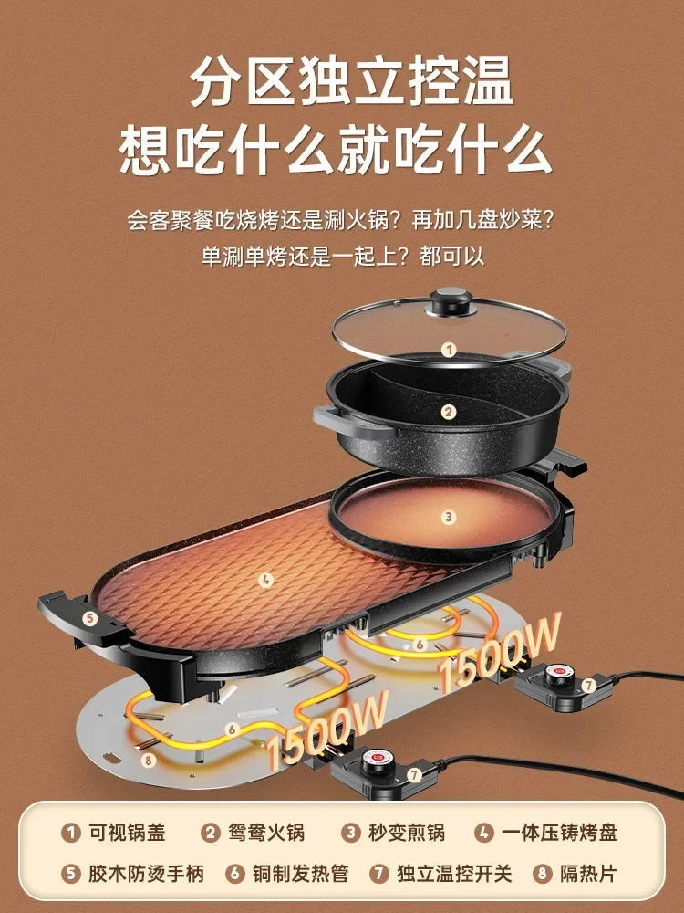 หม้อไฟฟ้าอเนกประสงค์ กระทะปิ้ง - Hot Pot Electric บทวิจารณ์และราคา