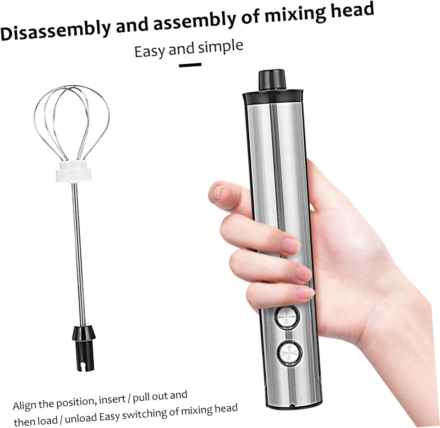 เครื่องตีฟองนมไฟฟ้าแบบมือถือ M - Kitchen Appliances For Home บทวิจารณ์และราคา