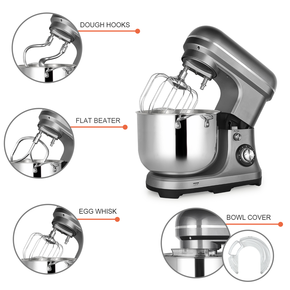 เครื่องผสมอาหารไฟฟ้าขนาดใหญ่ 1 - Kitchen Appliances For Home บทวิจารณ์และราคา
