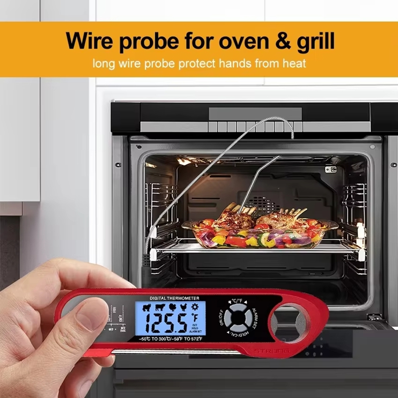 เครื่องวัดอุณหภูมิเนื้อแบบดิจิ - Kitchen Appliances Cooking บทวิจารณ์และราคา