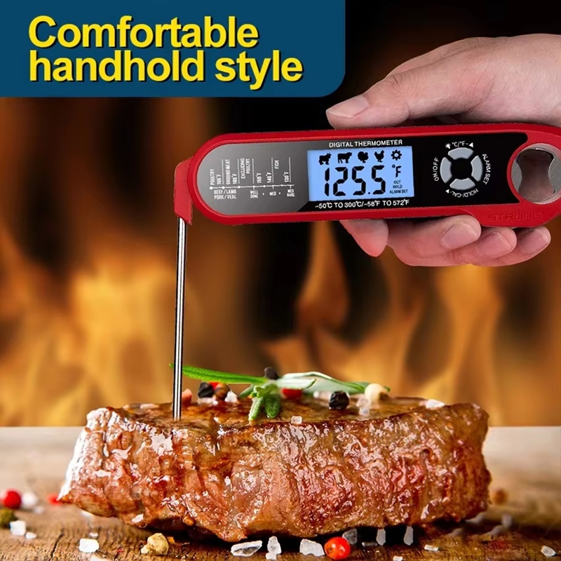 เครื่องวัดอุณหภูมิเนื้อแบบดิจิ - Kitchen Appliances Cooking บทวิจารณ์และราคา